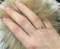 Anello Rubinia Donna Filodamore Cupido in Oro rosa AN251R-10 - AN251G-16